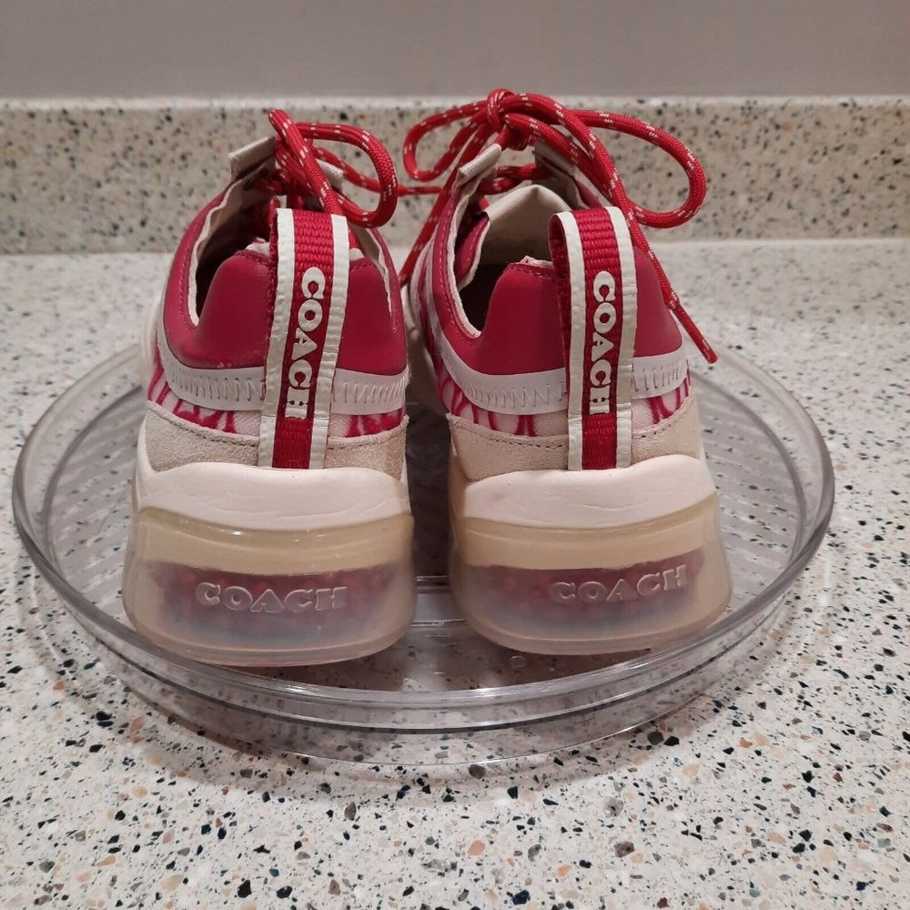 Coach City Sole G4972 Mesh Sneakers Hyacinth Pink Shoes Size 8 - Picture 4 of 6